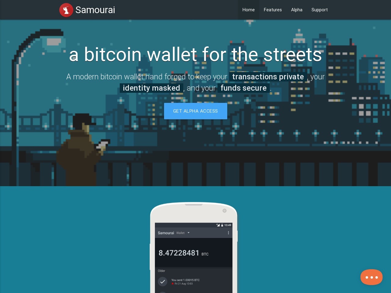 Samourai Wallet - Bitzy