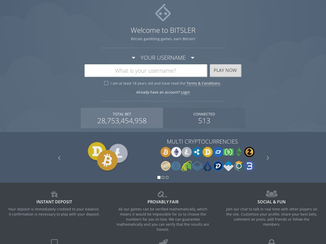 Bitsler Dice - Bitzy