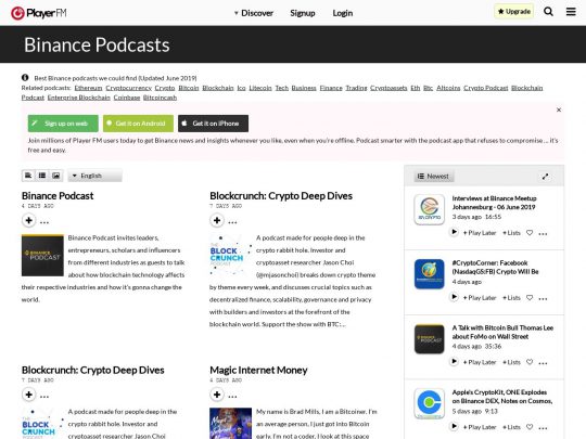 Binance Podcasts