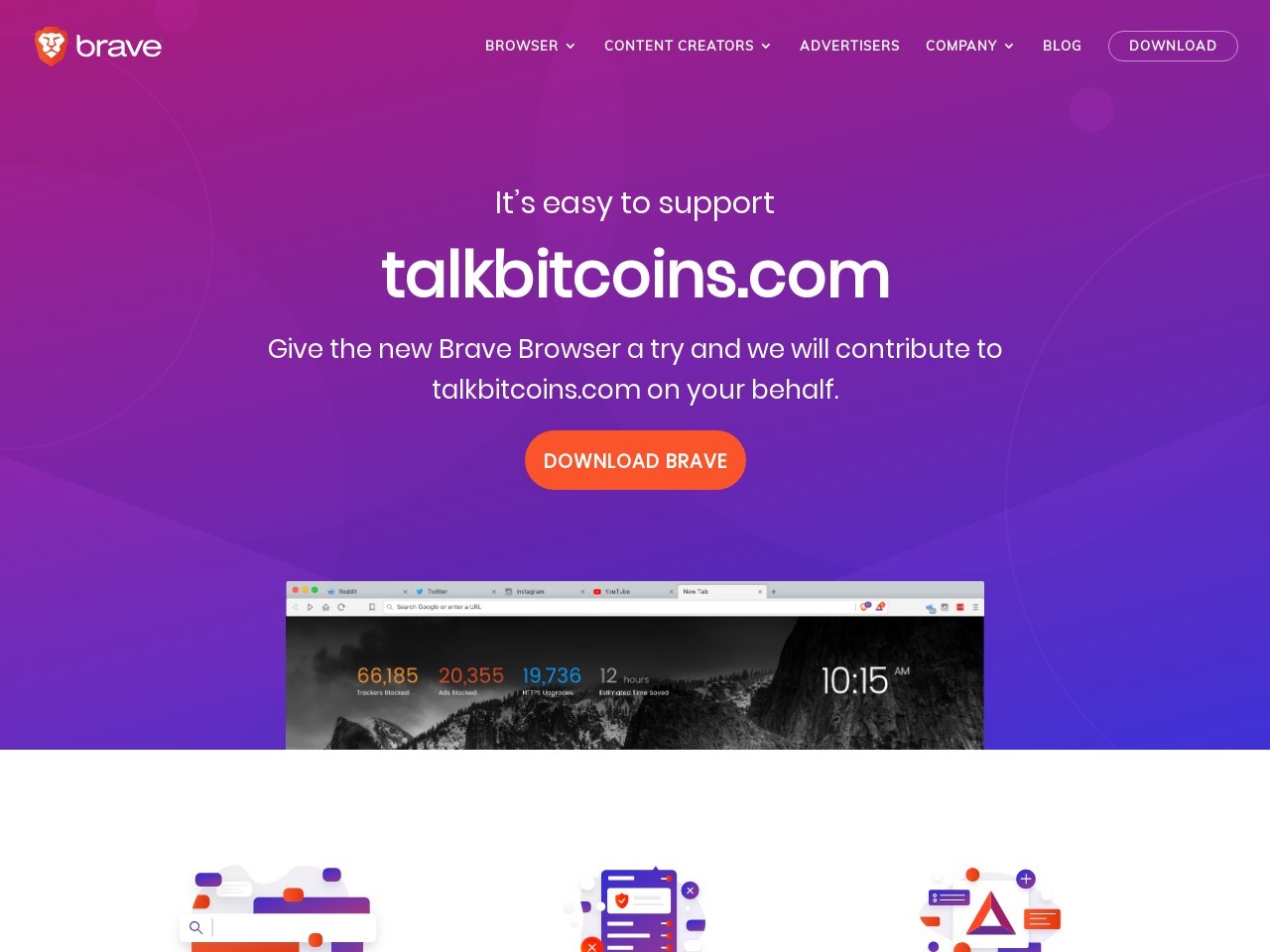 Brave Browser - Bitzy