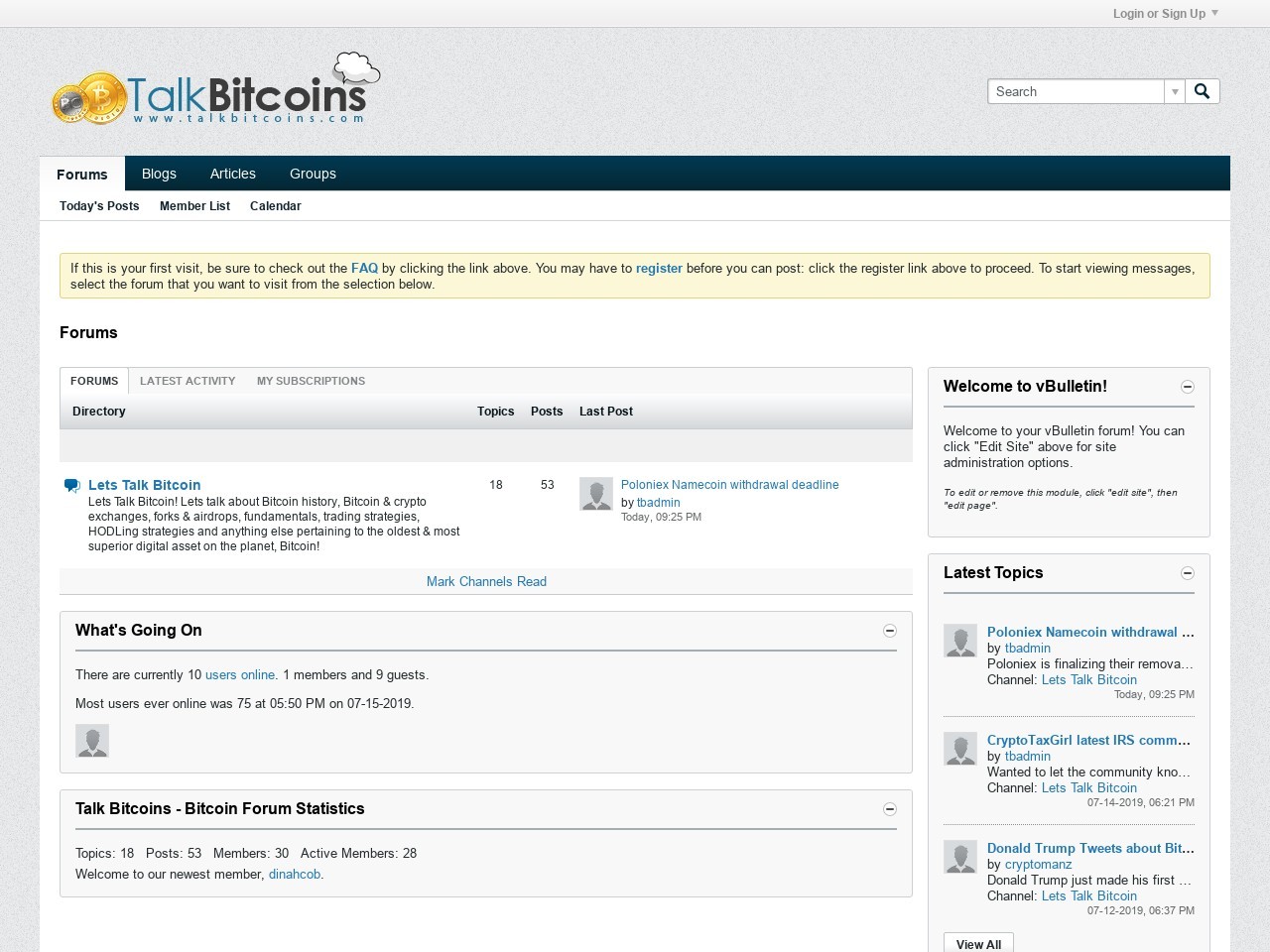Bitcoin & Crypto Forums Archives - Bitzy