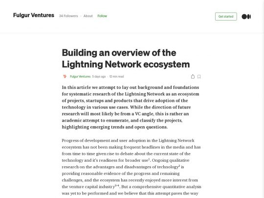 Lightning Network Ecosystem