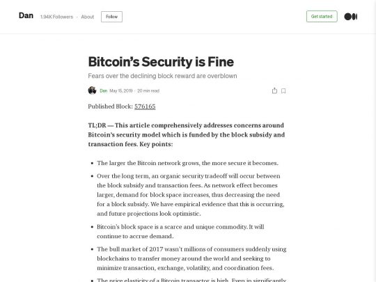 Bitcoins Security is Fine
