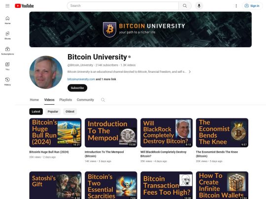 Bitcoin University